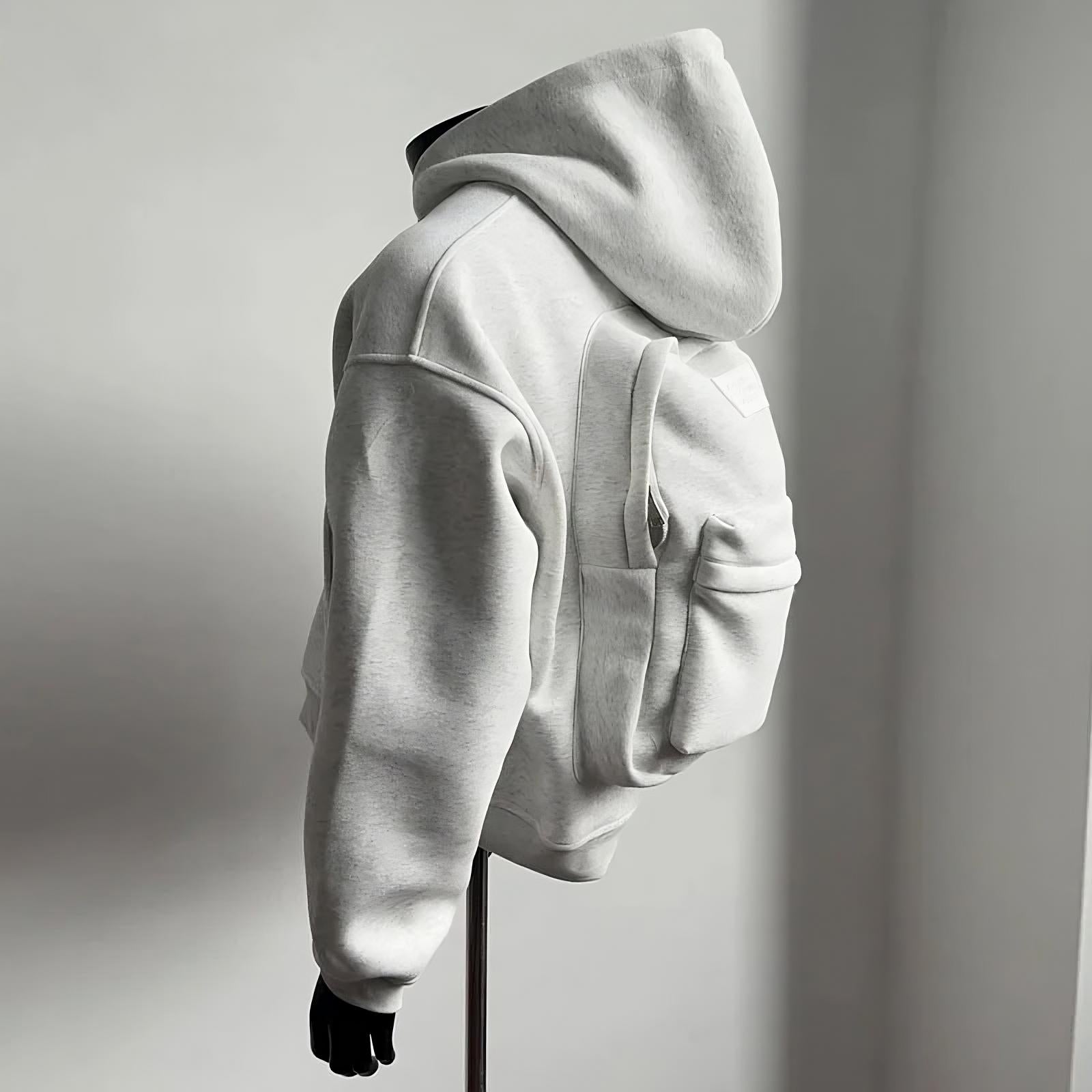 Integrated Backpack Hoodie